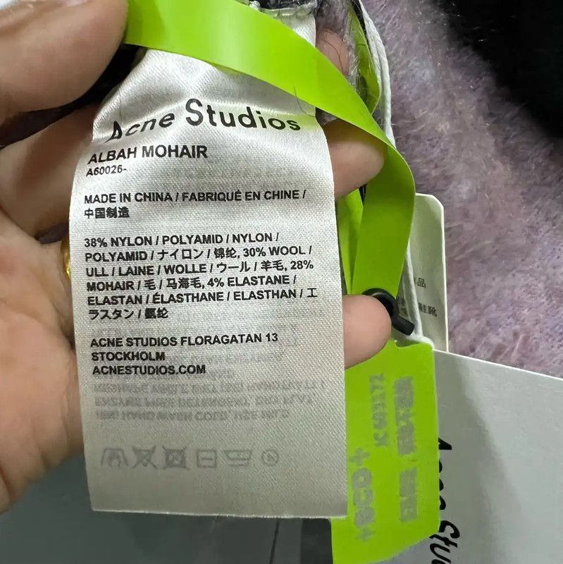 Acne Studios Acne Studios Colorful Wool Long Sleeve Sweater Size XS / US 0-2 / IT 36-38 - 4 Thumbnail
