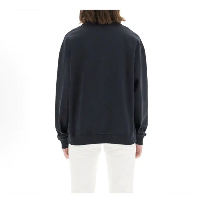 Acne Studios Acne Studios Black Cotton Long Sleeve Sweatshirt Size S / US 4 / IT 40 - 3 Thumbnail