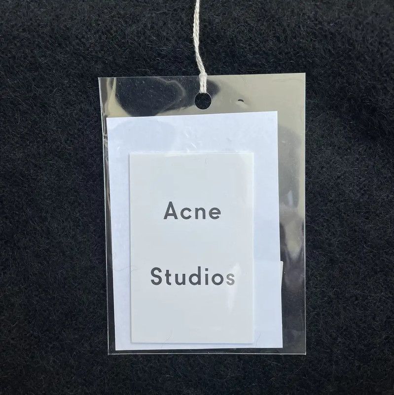Acne Studios Acne Studios Black Mohair Women’s Coat Size S / US 4 / IT 40 - 4 Thumbnail