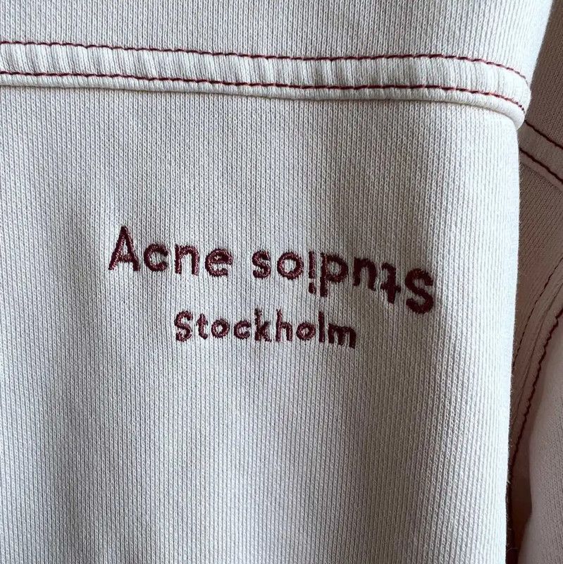 Acne Studios Acne Studios Pink Cotton Women's Hoodie Size XXS / US 00 / IT 34 - 5 Thumbnail