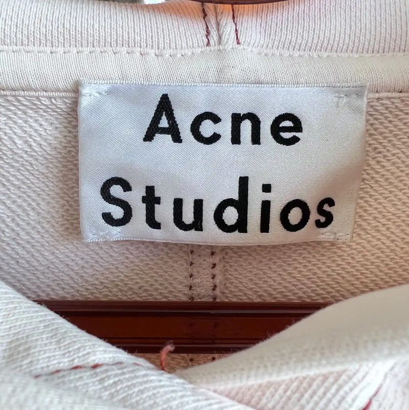 Acne Studios Acne Studios Pink Cotton Women's Hoodie Size XXS / US 00 / IT 34 - 3 Thumbnail