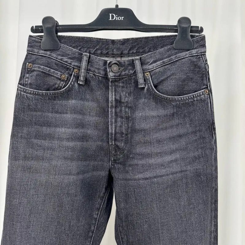 Acne Studios Acne Studios Gray Denim Jeans for Women Size 28" / US 6 / IT 42 - 3 Thumbnail