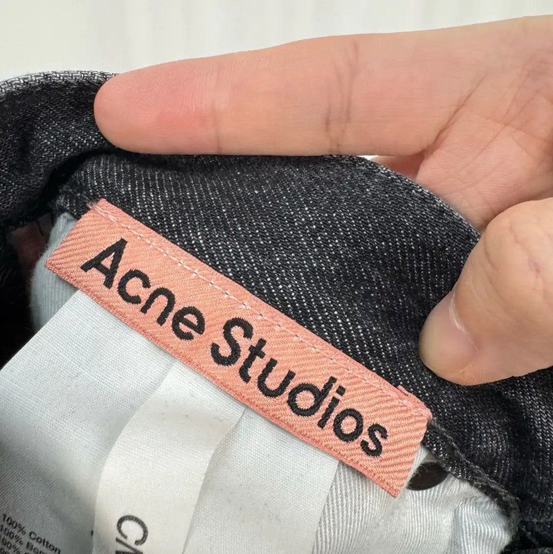 Acne Studios Acne Studios Gray Denim Jeans for Women Size 28" / US 6 / IT 42 - 6 Thumbnail