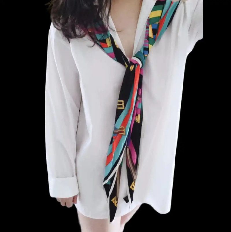Acne Studios Acne Studios White Long Sleeve Shirt Size ONE SIZE - 3 Thumbnail