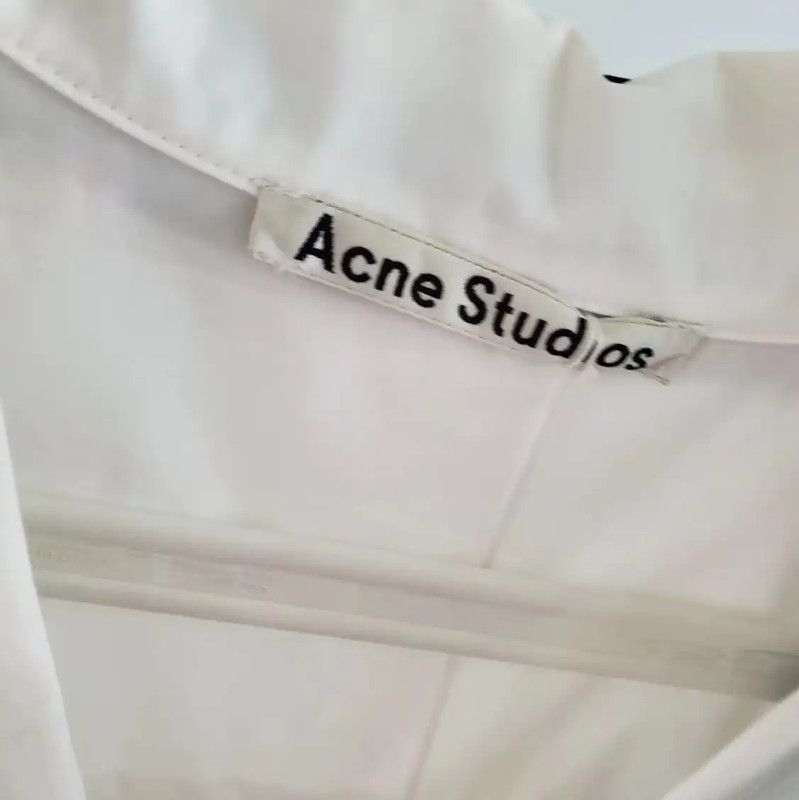 Acne Studios Acne Studios White Long Sleeve Shirt Size ONE SIZE - 5 Thumbnail