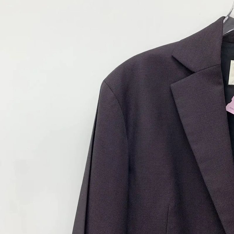 Acne Studios Acne Studios Deep Purple Wool Jacket Size ONE SIZE - 3 Thumbnail
