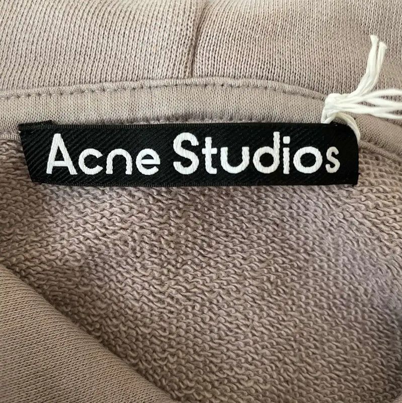 Acne Studios Acne Studios Pink Cotton Hoodie Size XS / US 0-2 / IT 36-38 - 3 Thumbnail