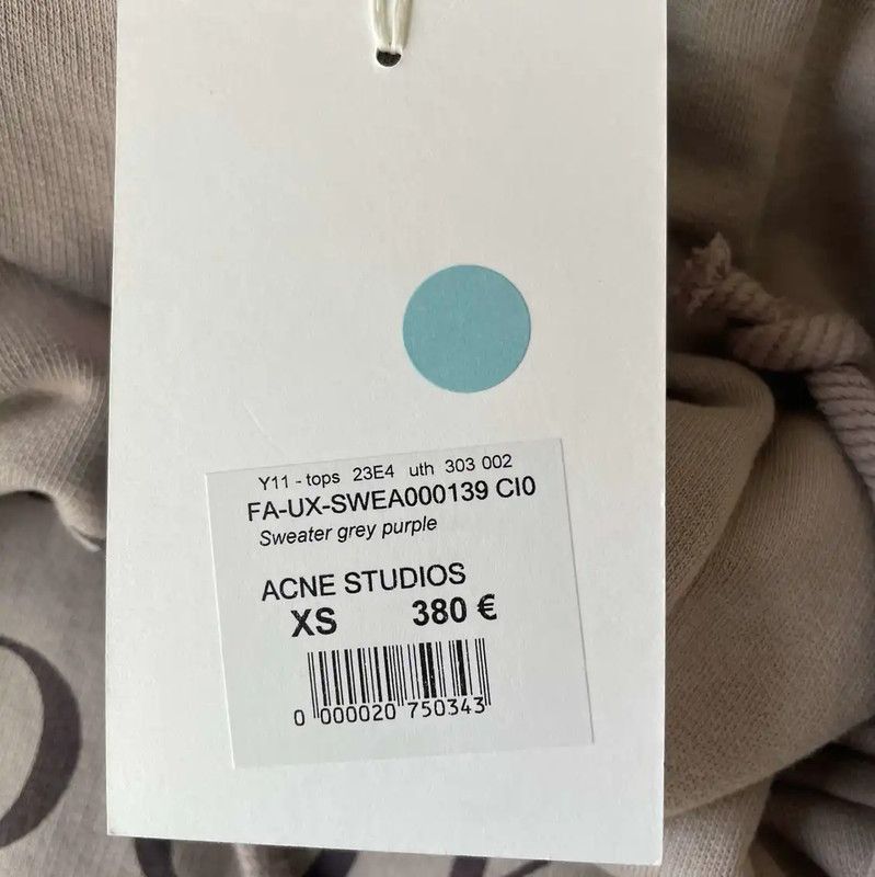 Acne Studios Acne Studios Pink Cotton Hoodie Size XS / US 0-2 / IT 36-38 - 6 Thumbnail