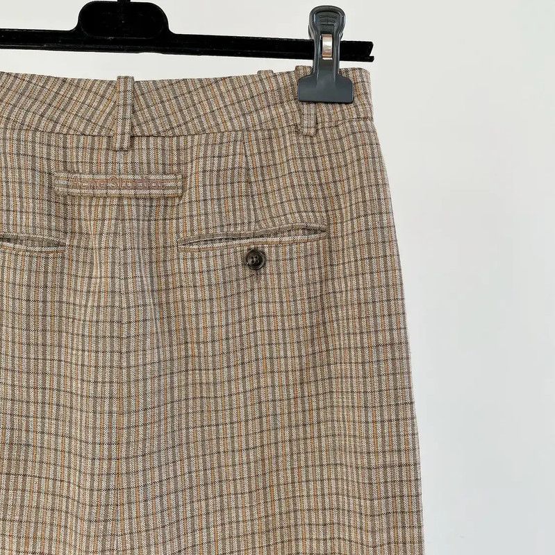 Acne Studios Acne Studios Khaki Midi Skirt for Women Size 23" - 5 Thumbnail