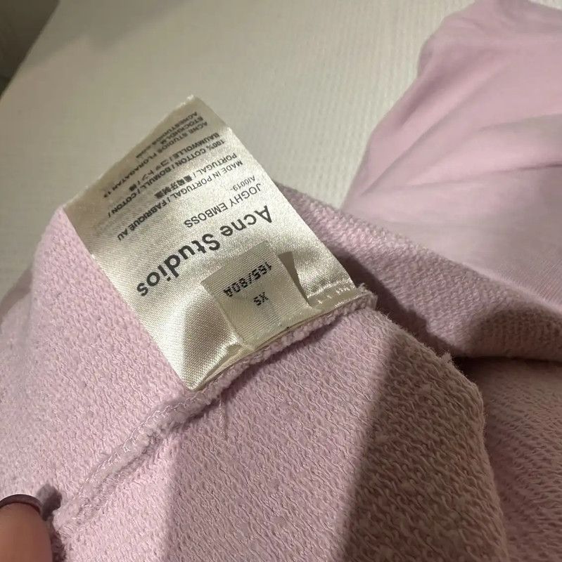 Acne Studios Acne Studios Light Purple Hooded Sweatshirt Size XS / US 0-2 / IT 36-38 - 7 Thumbnail