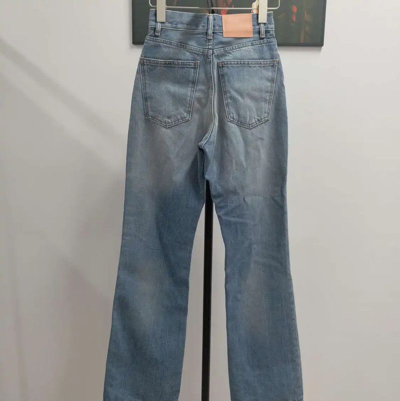 Acne Studios Acne Studios Light Blue Women's Denim Pants Size 23" - 2 Thumbnail
