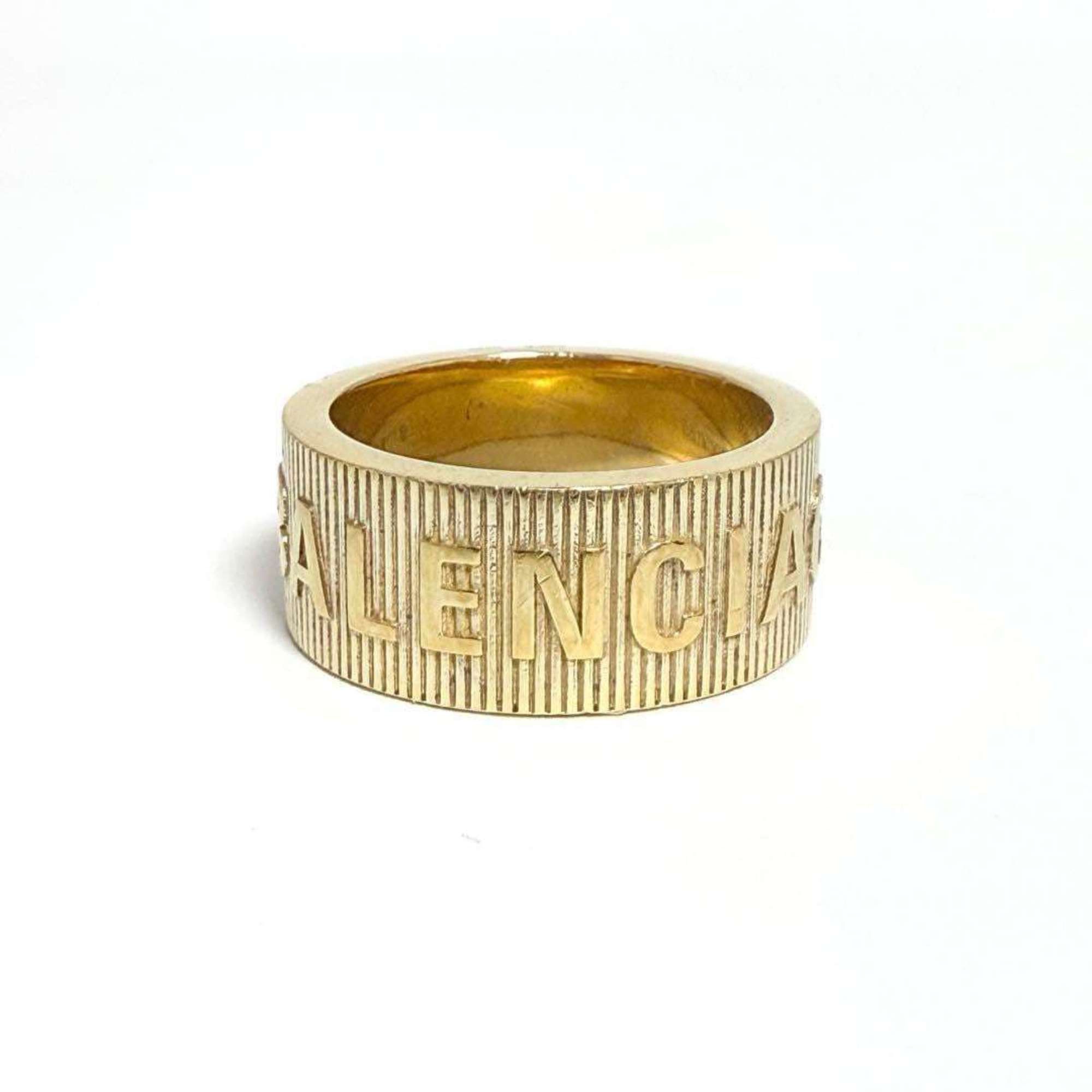 Balenciaga Balenciaga Men's Force Stripe Ring in 925 Sterling Silver Size ONE SIZE - 3 Thumbnail