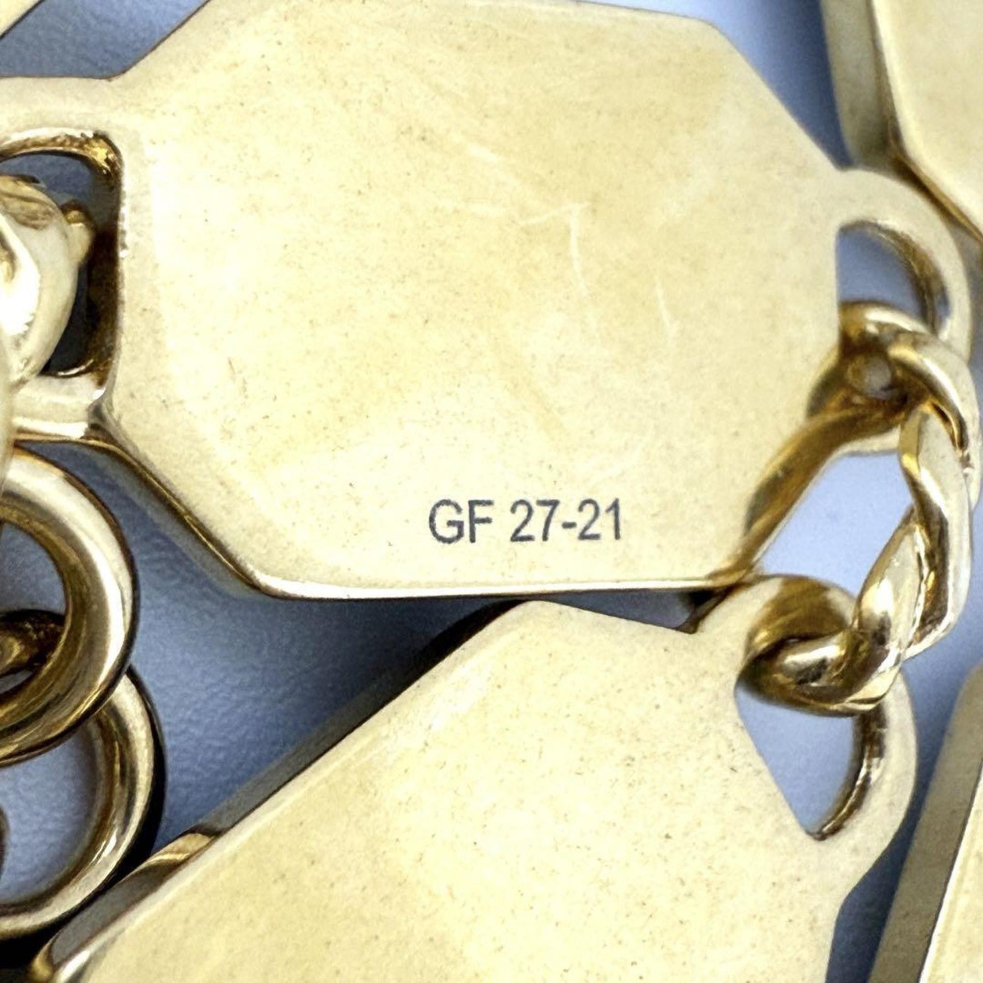Fendi Fendi Men's FF Link Bracelet, Gold, 22cm Size ONE SIZE - 8 Thumbnail