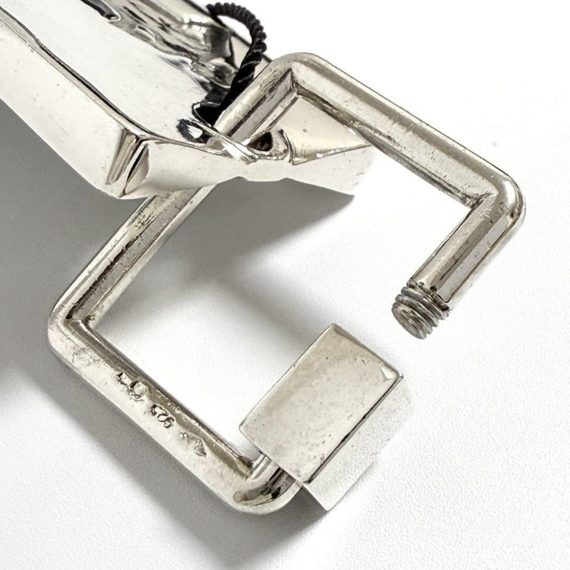 Chanel Vintage Chanel key ring, holder, charm, silver Size ONE SIZE - 5 Thumbnail