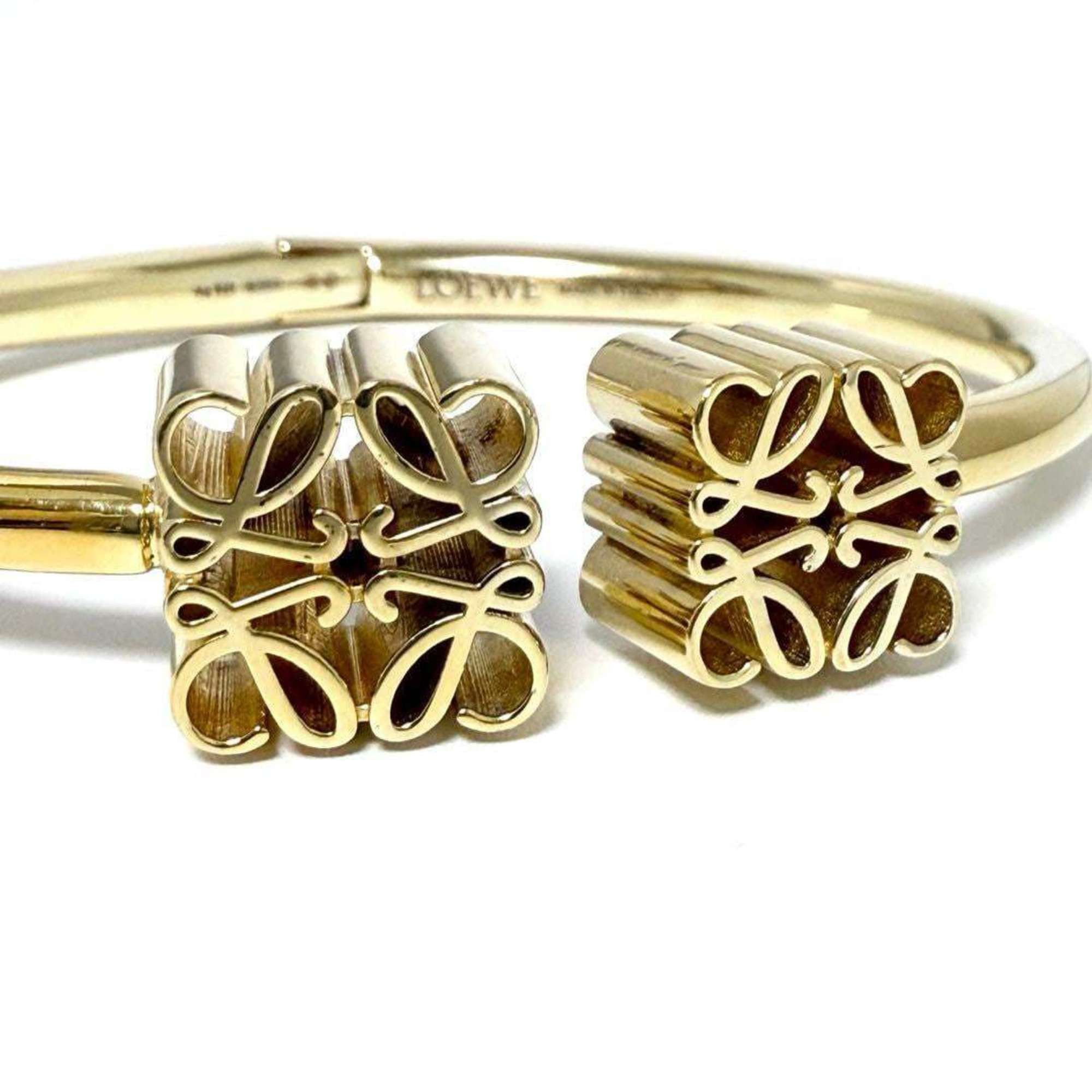 Loewe Loewe Women's Anagram Bangle Cuff Bracelet, Size L Size ONE SIZE - 3 Thumbnail