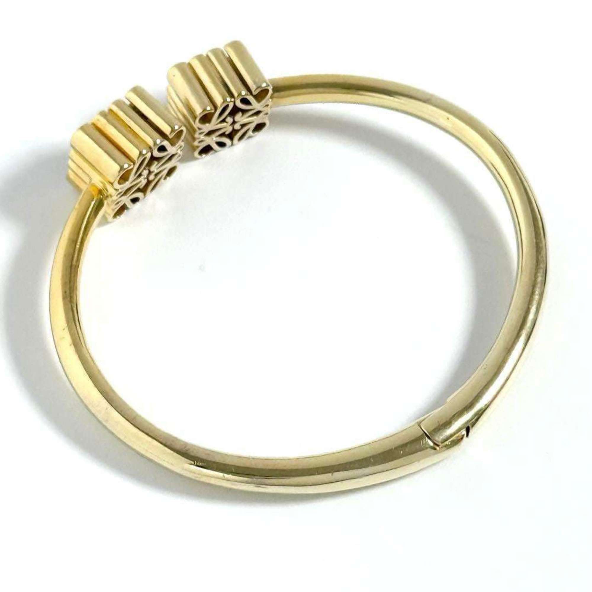 Loewe Loewe Women's Anagram Bangle Cuff Bracelet, Size L Size ONE SIZE - 2 Thumbnail