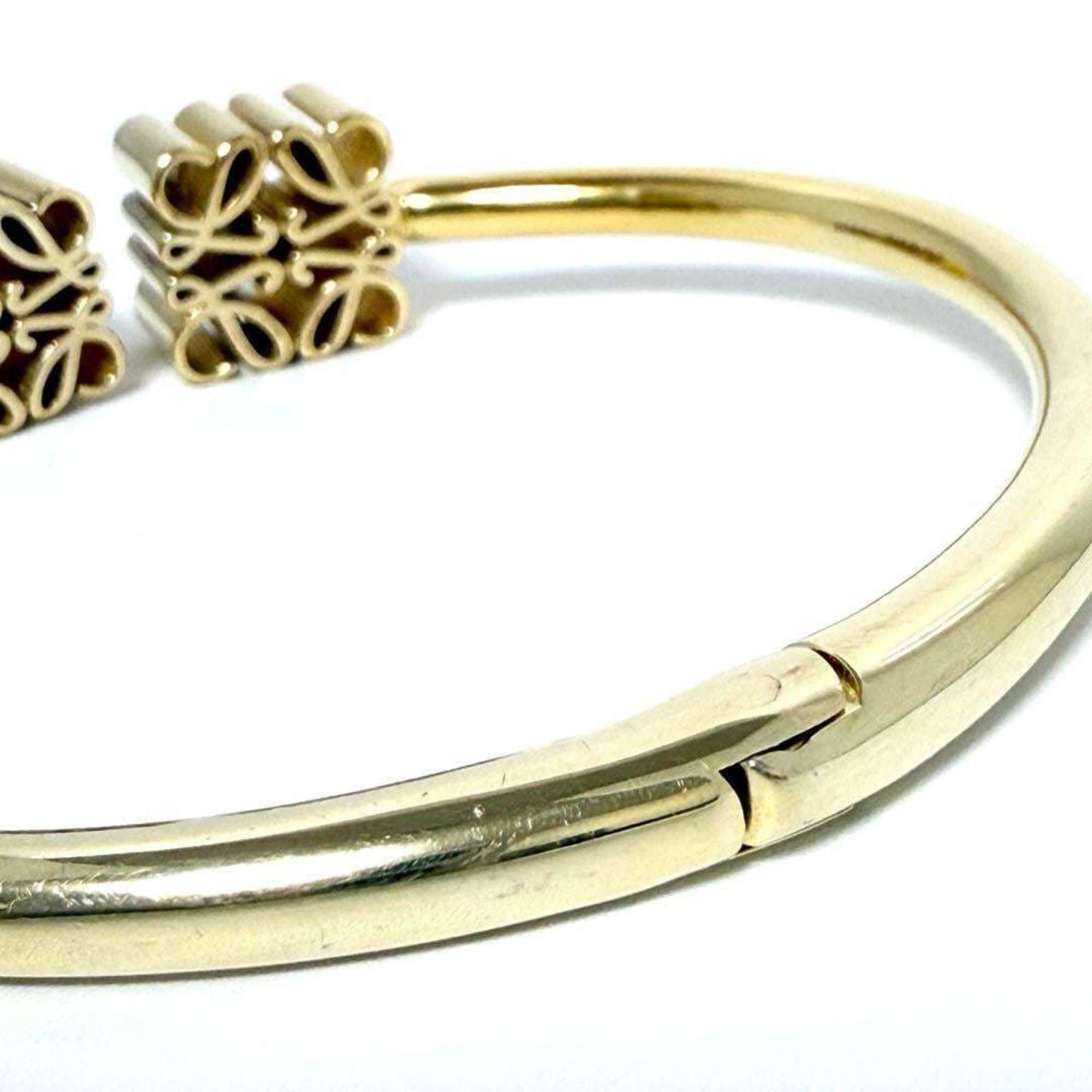 Loewe Loewe Women's Anagram Bangle Cuff Bracelet, Size L Size ONE SIZE - 5 Thumbnail