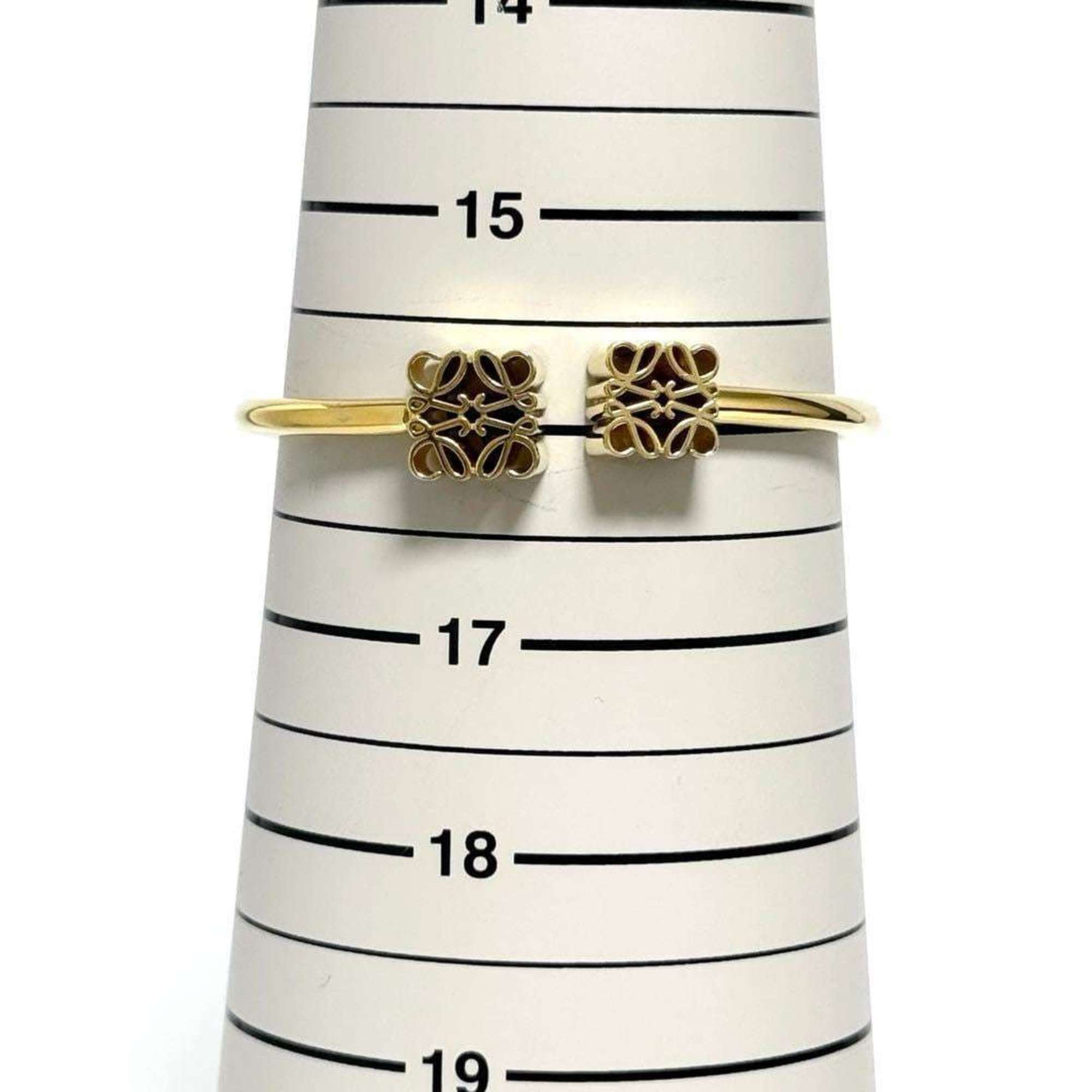 Loewe Loewe Women's Anagram Bangle Cuff Bracelet, Size L Size ONE SIZE - 7 Thumbnail