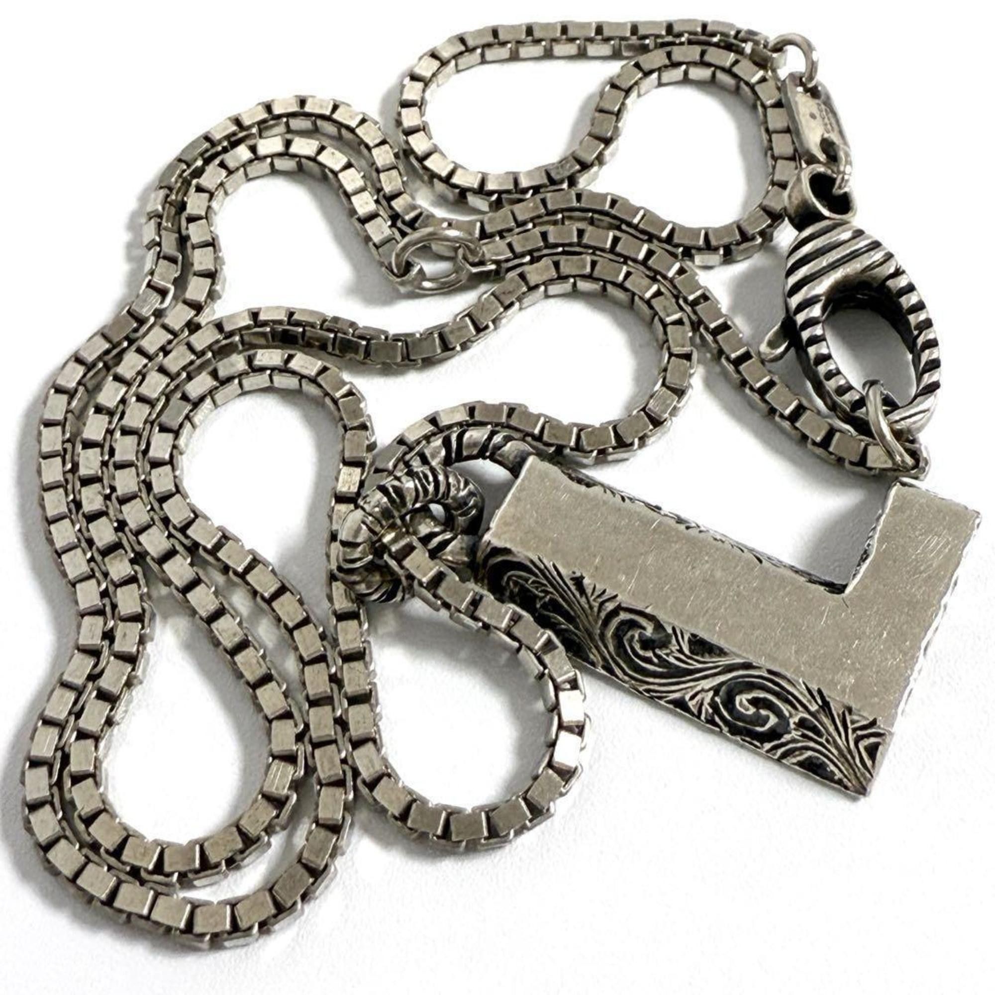 Gucci Gucci Alphabet Necklace Pendant Initial L Size ONE SIZE - 4 Thumbnail