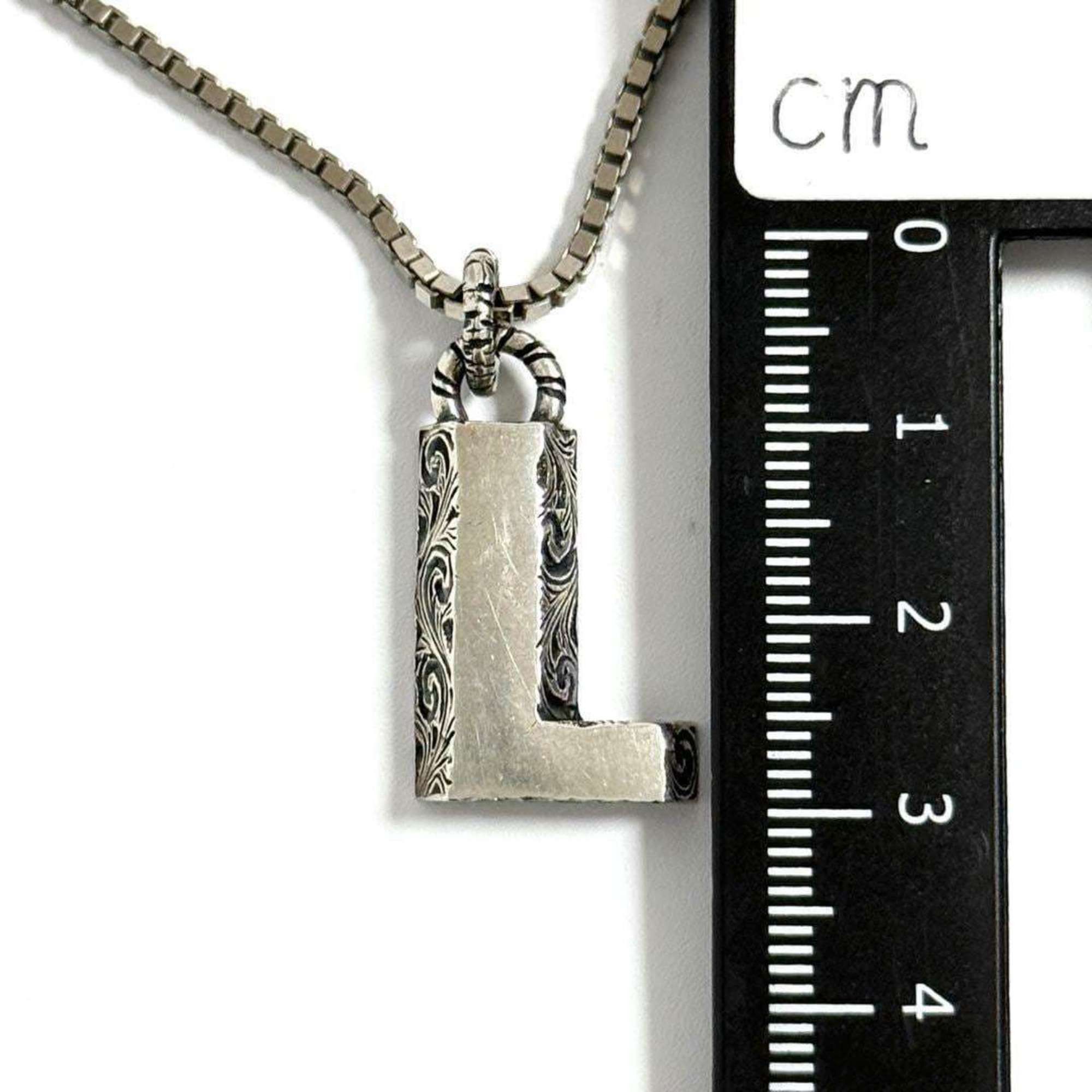 Gucci Gucci Alphabet Necklace Pendant Initial L Size ONE SIZE - 8 Thumbnail