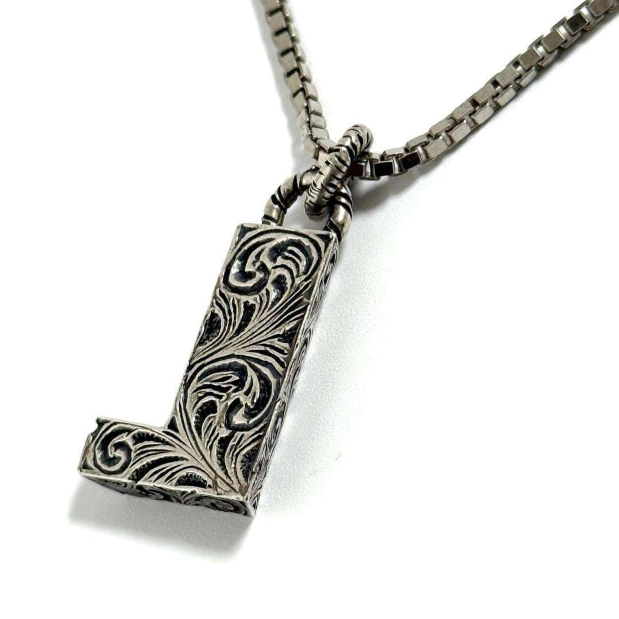 Gucci Gucci Alphabet Necklace Pendant Initial L Size ONE SIZE - 2 Thumbnail