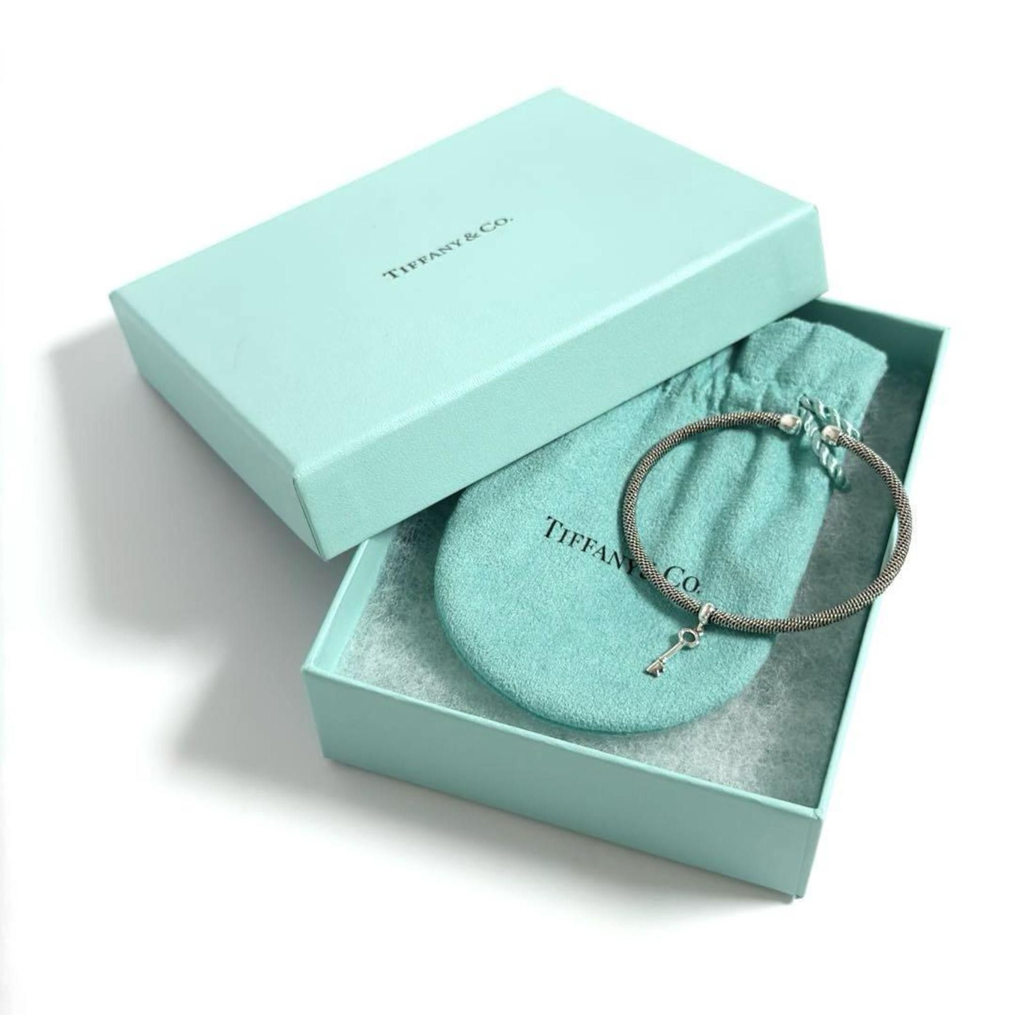 Tiffany & Co. Tiffany Women's Bangle Bracelet Key Silver 925 Size ONE SIZE - 10 Thumbnail