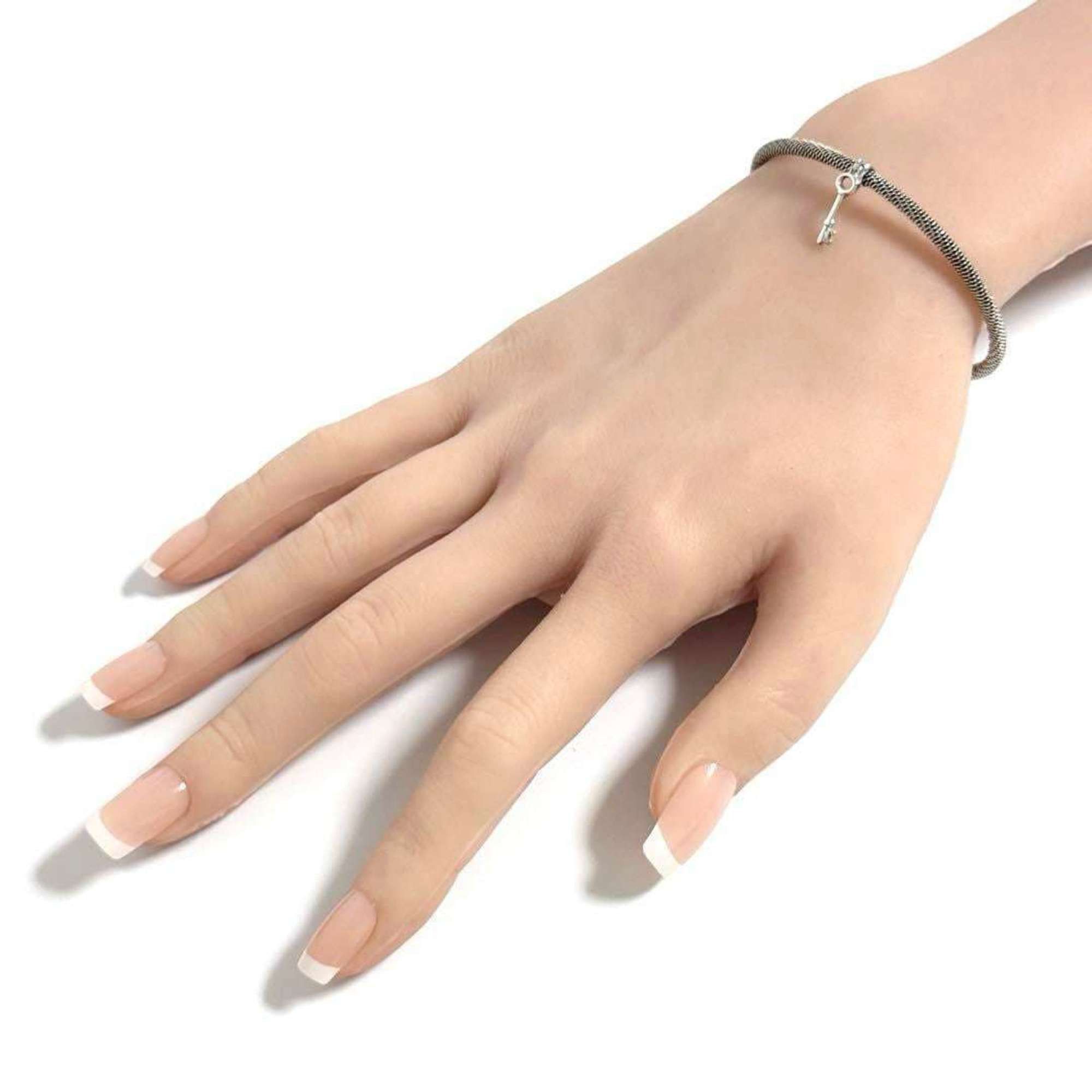 Tiffany & Co. Tiffany Women's Bangle Bracelet Key Silver 925 Size ONE SIZE - 9 Thumbnail