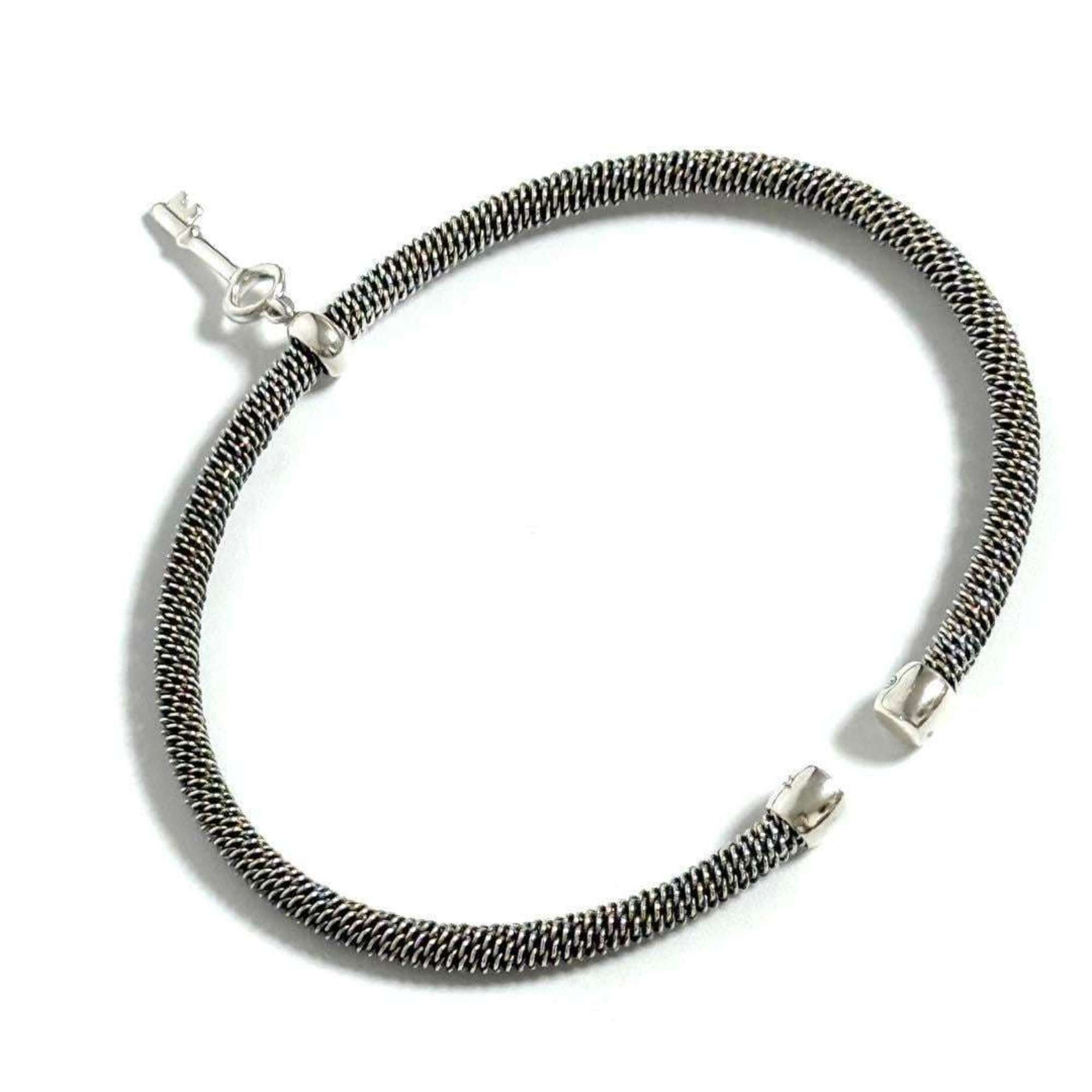 Tiffany & Co. Tiffany Women's Bangle Bracelet Key Silver 925 Size ONE SIZE - 2 Thumbnail