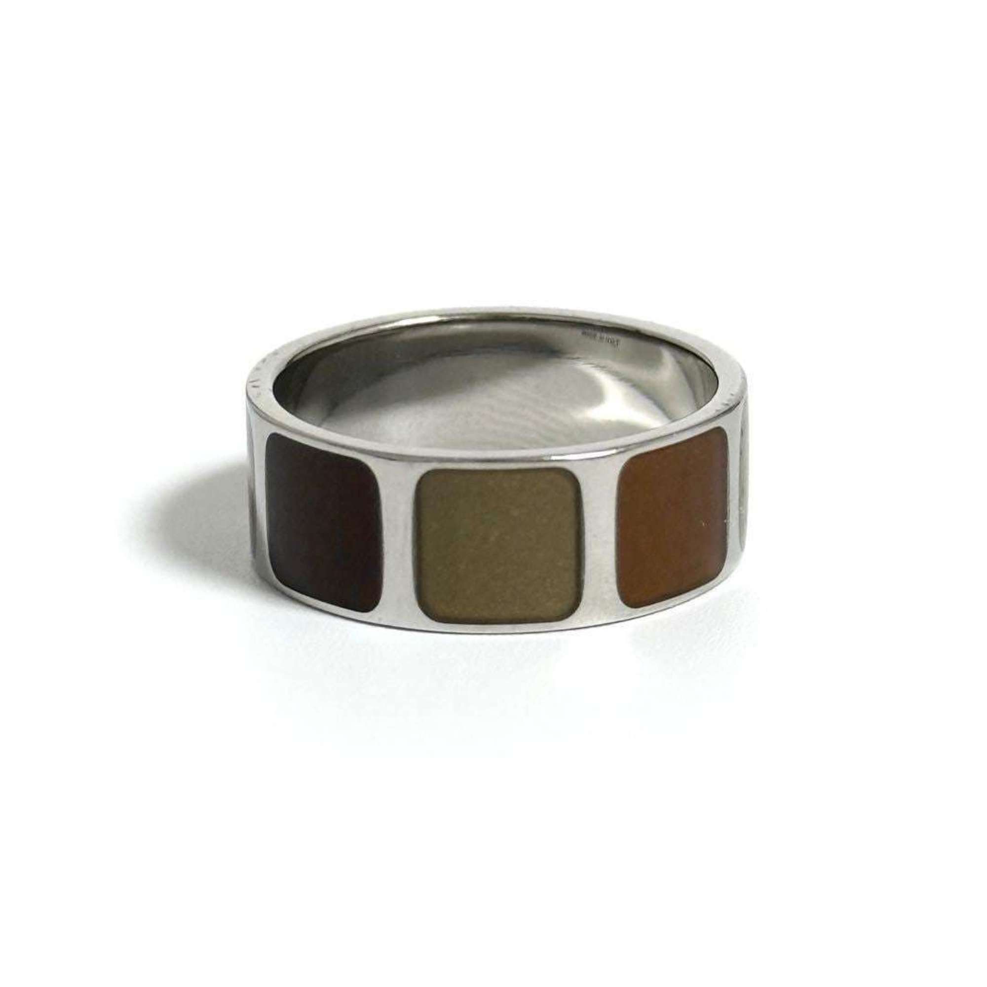 Louis Vuitton Louis Vuitton Men's Shades Wide Brown Ring, Size 20 Size ONE SIZE - 2 Thumbnail