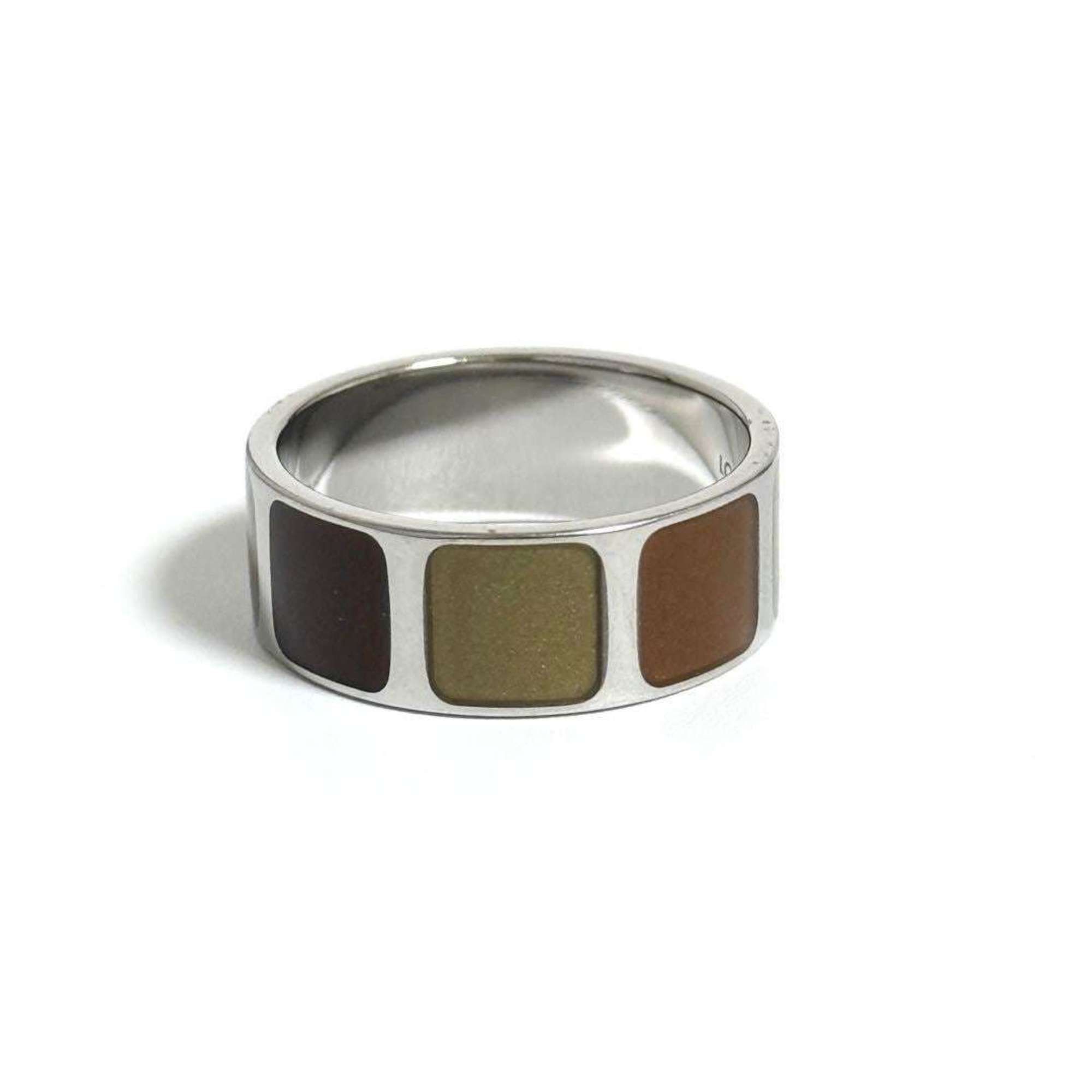 Louis Vuitton Louis Vuitton Men's Shades Wide Brown Ring, Size 20 Size ONE SIZE - 3 Thumbnail