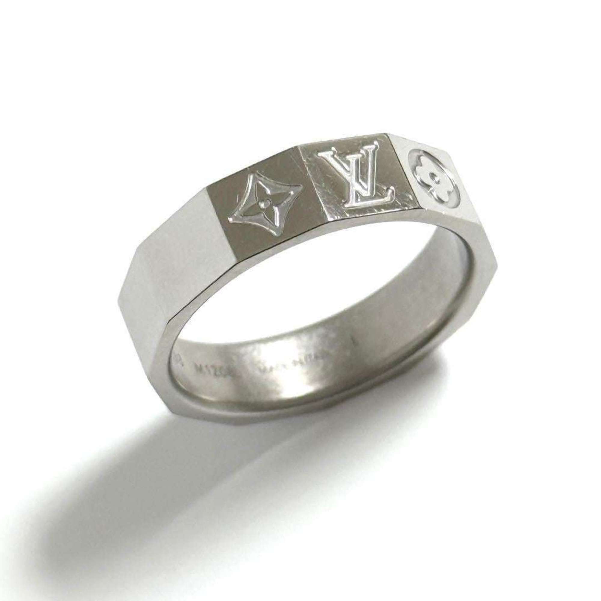 Louis Vuitton Louis Vuitton Men's Monogram Cube Ring, Size L, 21-22 Size ONE SIZE - 5 Thumbnail