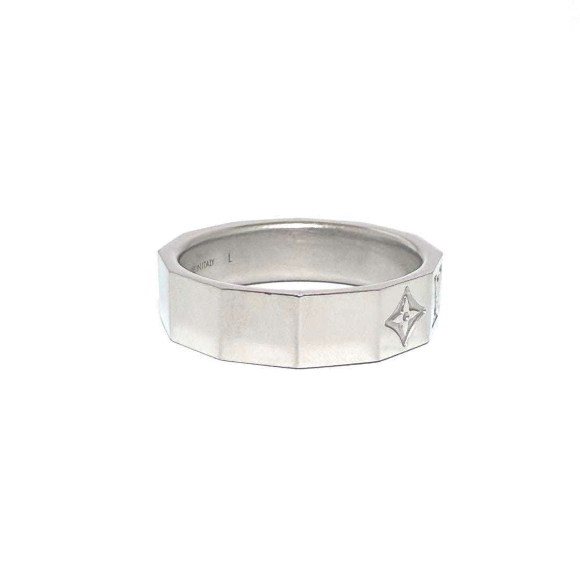 Louis Vuitton Louis Vuitton Men's Monogram Cube Ring, Size L, 21-22 Size ONE SIZE - 3 Thumbnail
