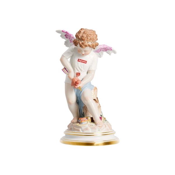 Supreme Supreme/Meissen Hand-Painted Porcelain Cupid Figurine Size ONE SIZE - 1 Preview