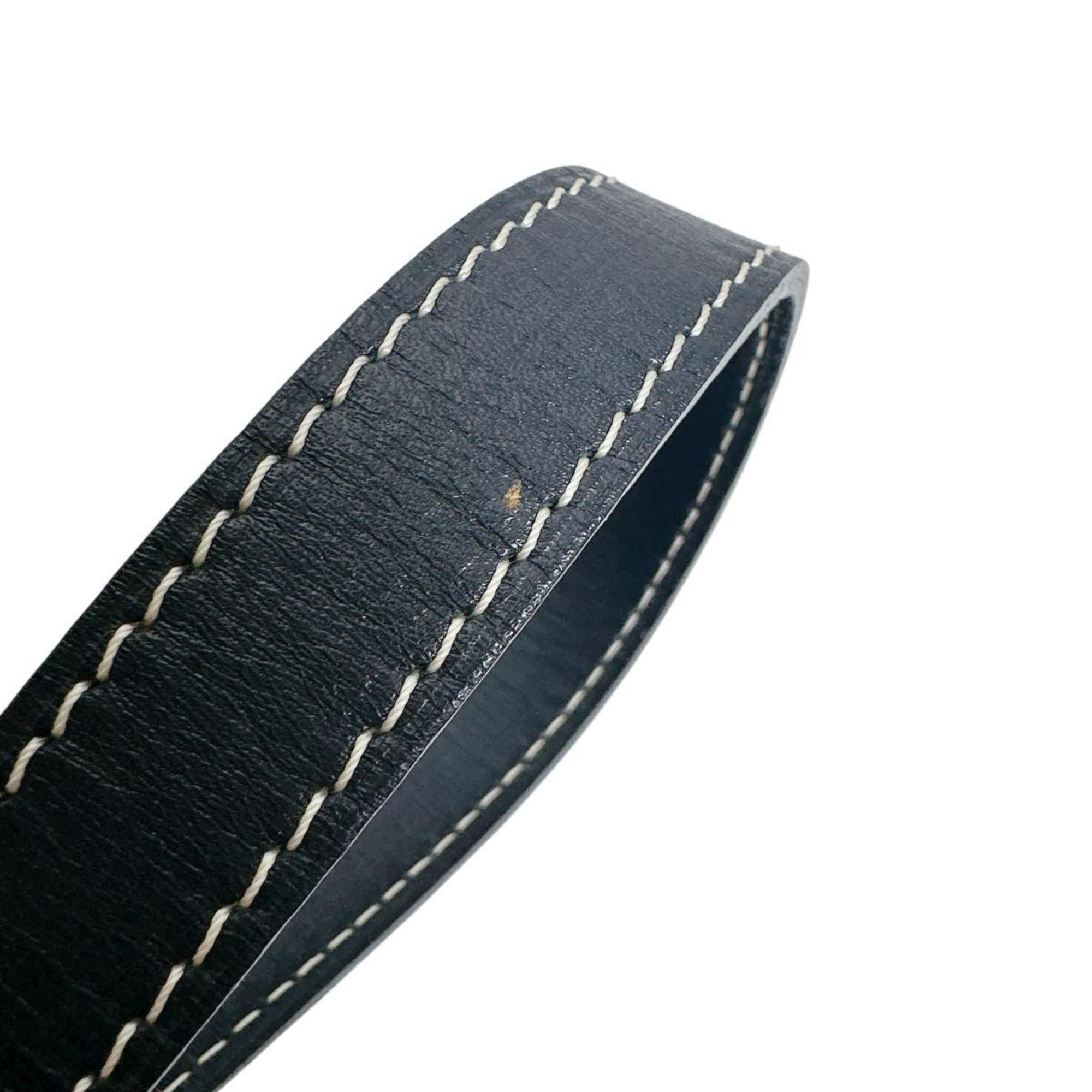 Louis Vuitton Louis Vuitton Adjustable Shoulder Strap for Idylle Elegie, Calfskin, M56696, Black Size ONE SIZE - 4 Thumbnail