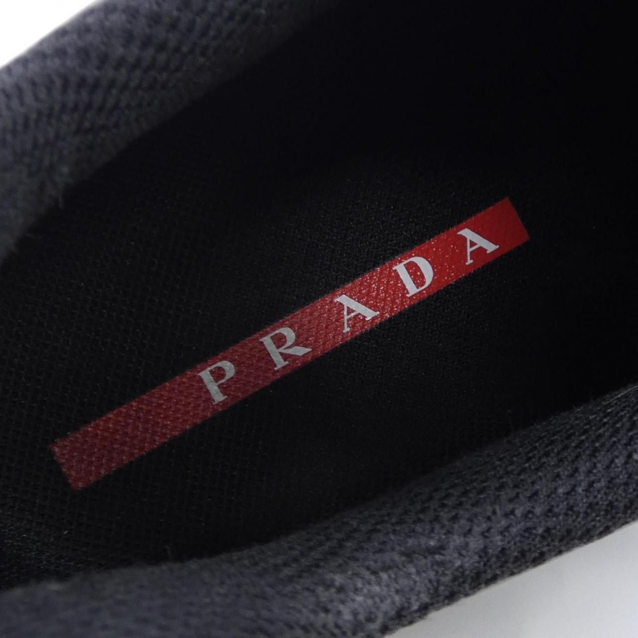 Prada Prada Sneakers Leather Shoes 4E3566 DUTY FREE for USA