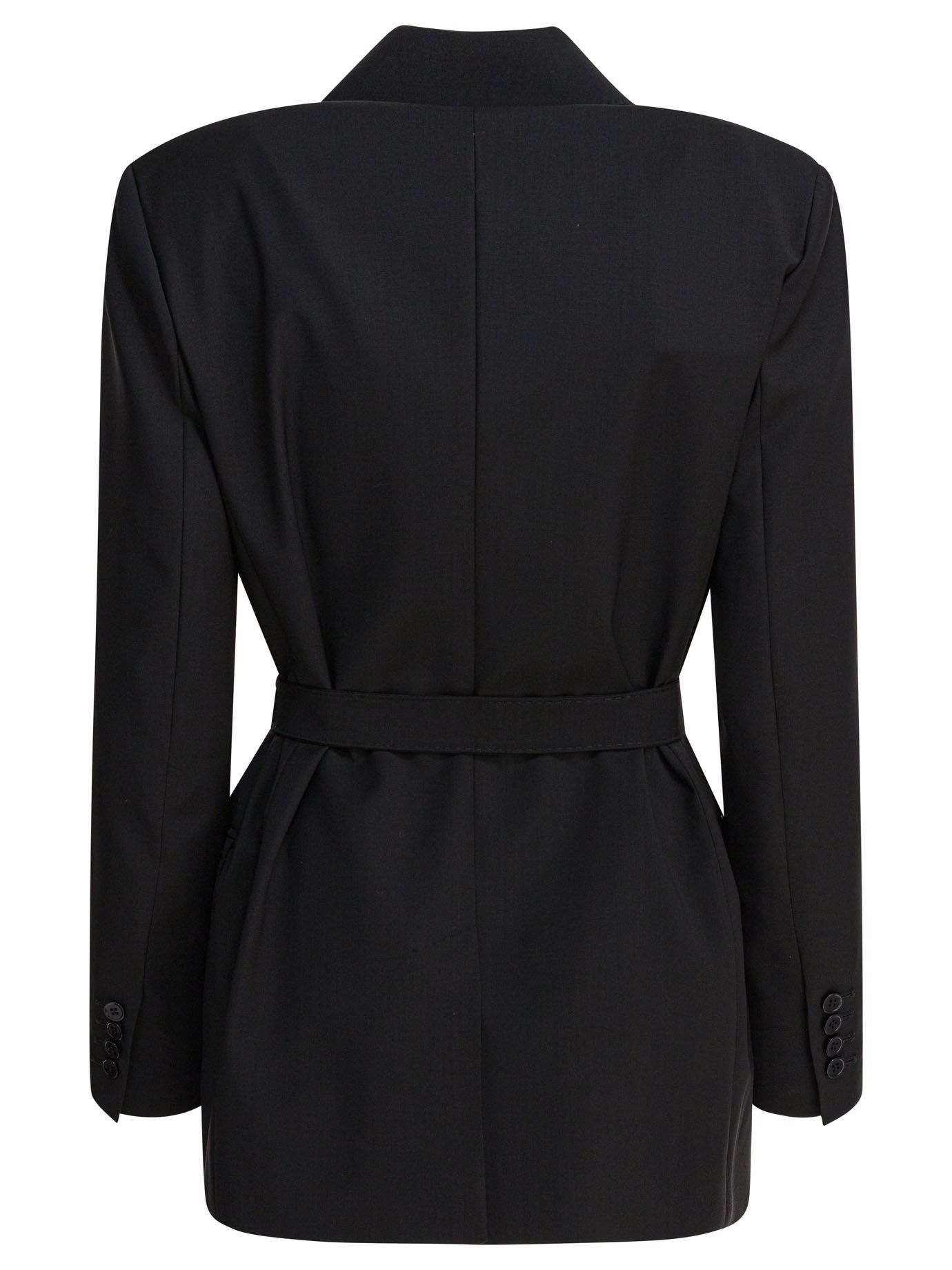 Max Mara Wool Canvas Blazer Size M / US 6-8 / IT 42-44 - 2 Thumbnail