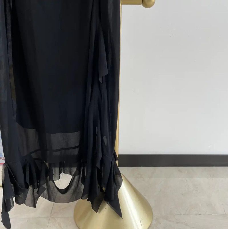 Acne Studios Acne Studios Black Sleeveless Midi Dress Size XS / US 0-2 / IT 36-38 - 5 Thumbnail