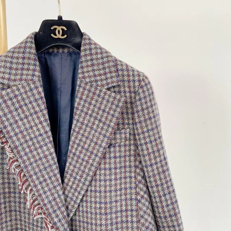 Acne Studios Acne Studios Colorful Check Blazer for Women Size XS / US 0-2 / IT 36-38 - 3 Thumbnail