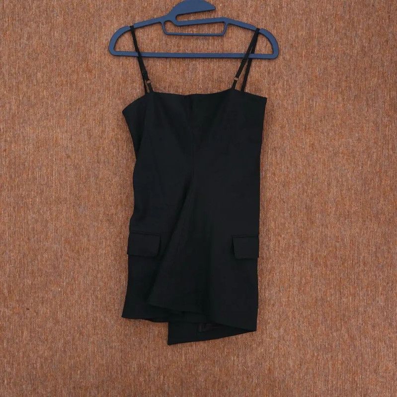 Acne Studios Acne Studios Black Sleeveless Short Dress Size S / US 4 / IT 40 - 2 Thumbnail