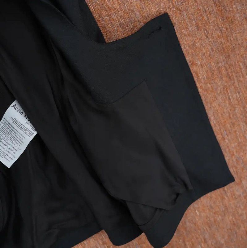Acne Studios Acne Studios Black Sleeveless Short Dress Size S / US 4 / IT 40 - 6 Thumbnail