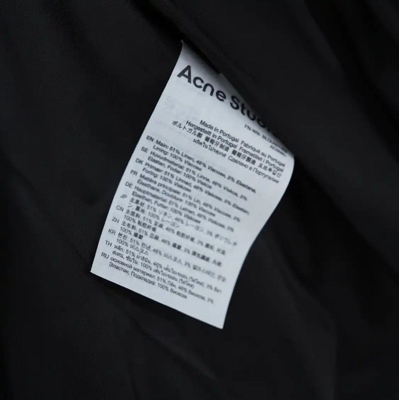 Acne Studios Acne Studios Black Sleeveless Short Dress Size S / US 4 / IT 40 - 5 Thumbnail