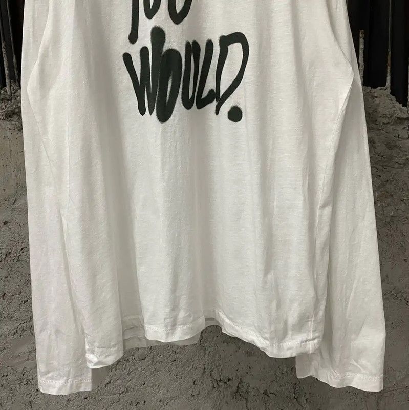 Acne Studios Acne Studios White Long Sleeve T-Shirt Size S / US 4 / IT 40 - 4 Thumbnail