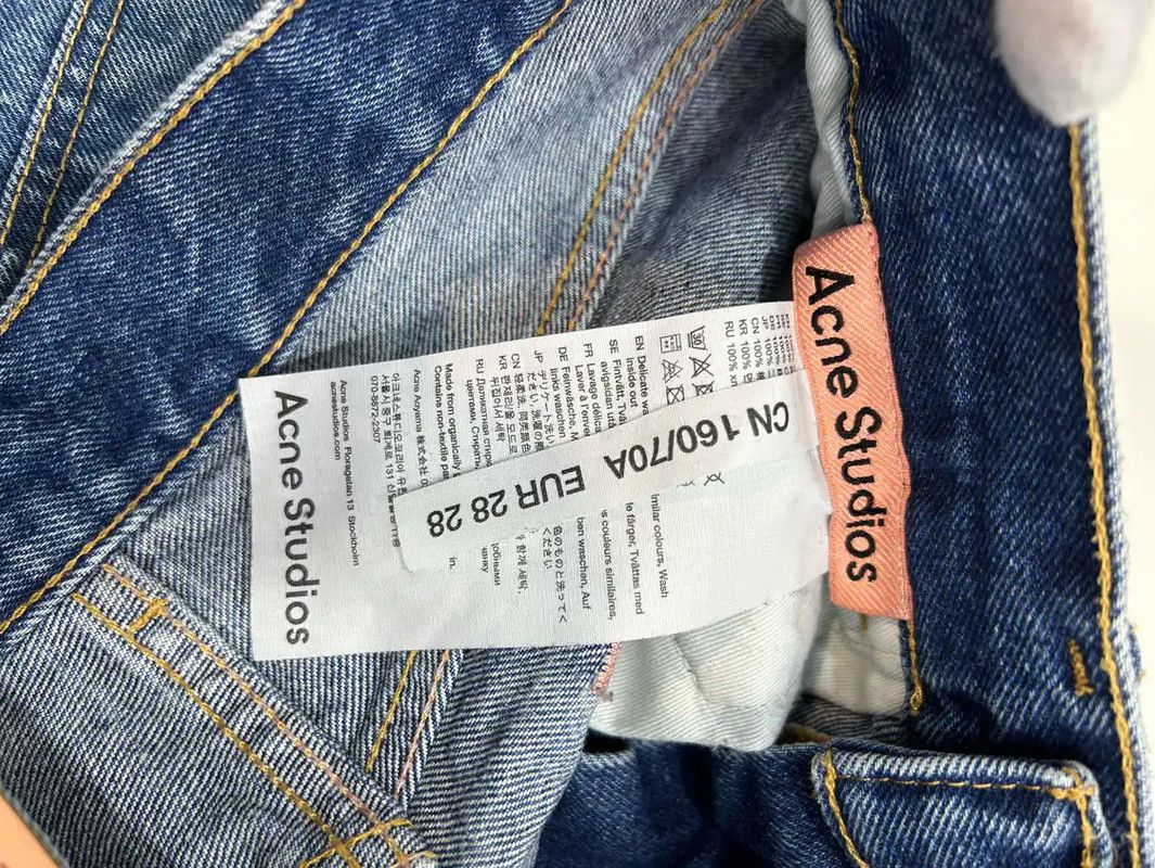 Acne Studios Acne Studios Blue Women's Denim Pants Size 28" / US 6 / IT 42 - 7 Thumbnail