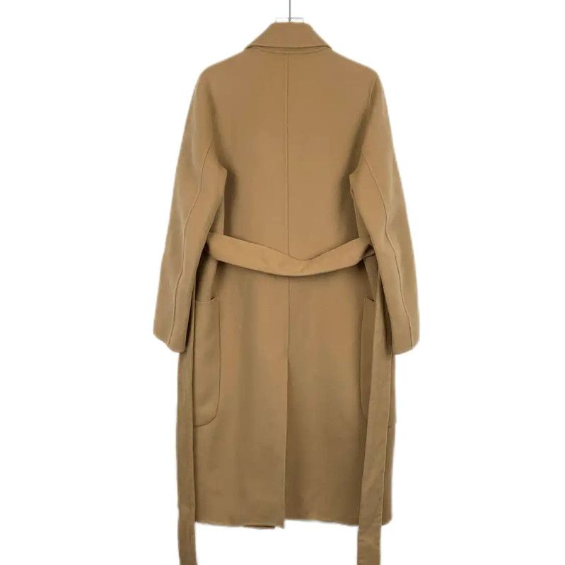 Acne Studios Acne Studios Women's Brown Wool Coat Size XXS / US 00 / IT 34 - 2 Thumbnail