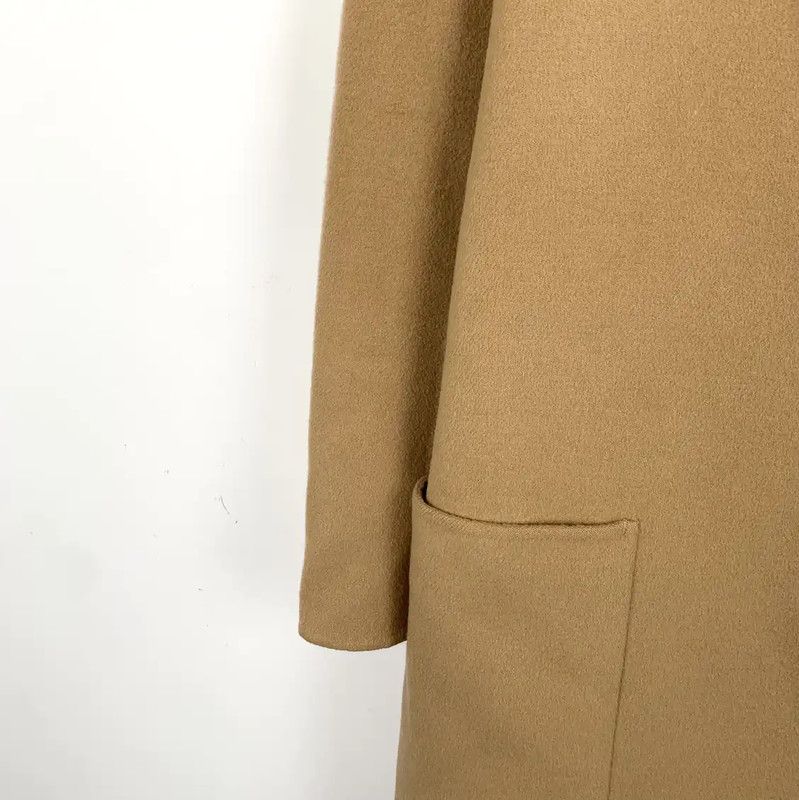 Acne Studios Acne Studios Women's Brown Wool Coat Size XXS / US 00 / IT 34 - 4 Thumbnail