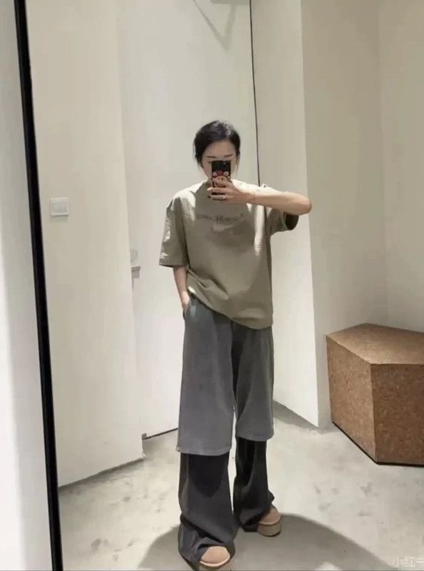 Acne Studios Acne Studios Women's Casual Pants in Deep Gray Size 22" - 6 Thumbnail