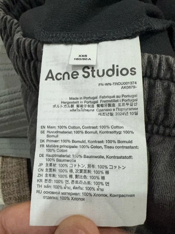 Acne Studios Acne Studios Women's Casual Pants in Deep Gray Size 22" - 4 Thumbnail
