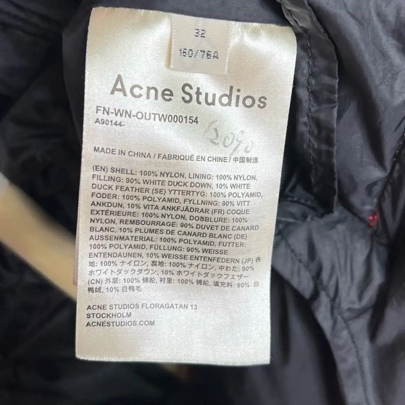 Acne Studios Acne Studios Red Women's Puffer Jacket Size M / US 6-8 / IT 42-44 - 4 Thumbnail