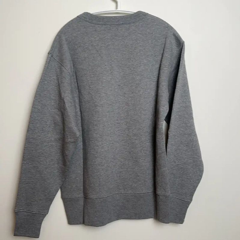Acne Studios Acne Studios Gray Cotton Knit Sweater Size XS / US 0-2 / IT 36-38 - 2 Thumbnail