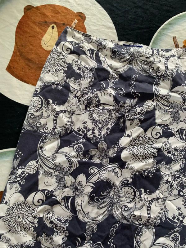 Burberry Burberry Colorful Cotton Midi-Length Skirt Size 27" / US 4 / IT 40 - 2 Thumbnail